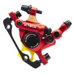 Etrier de frein semi-hydraulique L rouge [Xtech]