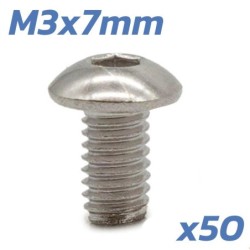 Vis de couvercle de batterie Mi4 ultra 50 pcs