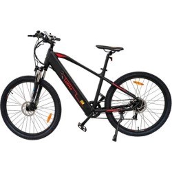 Vélo électrique MTB Spica rouge 27,5" avec freins hydrauliques