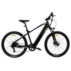 Vélo électrique MTB Spica vert 27,5" avec freins hydrauliques