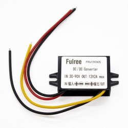 Convertisseur DC 30-90V vers 12V 2A [Fulree]