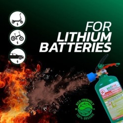 Extincteur diélectrique pour batteries