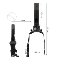 Fourche avant Niu Original KQi3 MAX