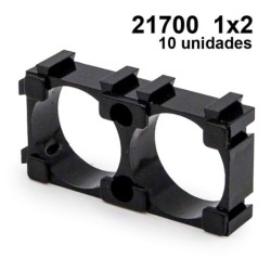 Support de batterie 21700 1x2 - 10 pcs
